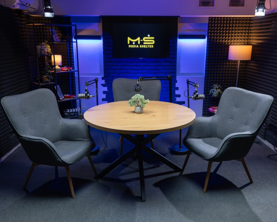 Підкаст-студія Media Shelter