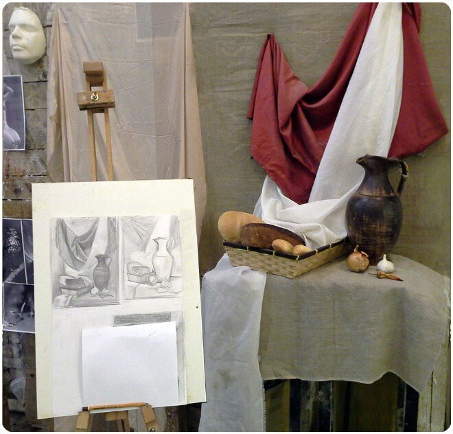 Курси малювання, скульптури та живопису «Колір та пластика»